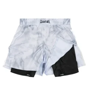 2-in-1 MMA Shorts Mist – Men
