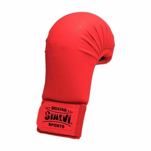 Lightweight Karate Mitts Red