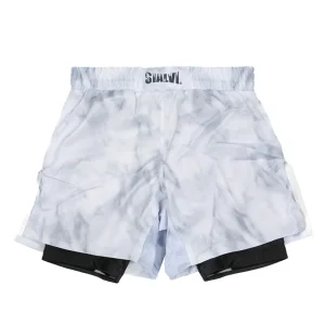 2-in-1 MMA Shorts Mist – Men