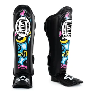 Flames Shin Guards