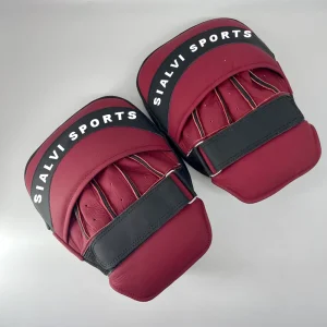 Sialvi Focus Mitts ( Maroon Matte/ Gold)