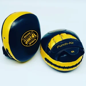 Sialvi Punch-AIR Focus Mitts ( Black / Gold)